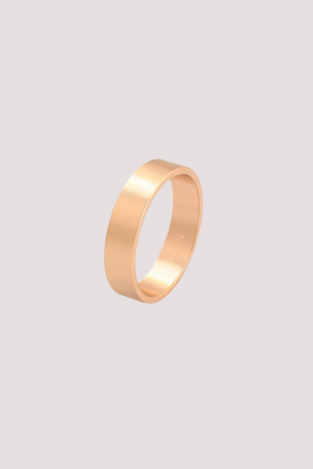 women gold plated stacking ring waterproof jewelry gift idea 