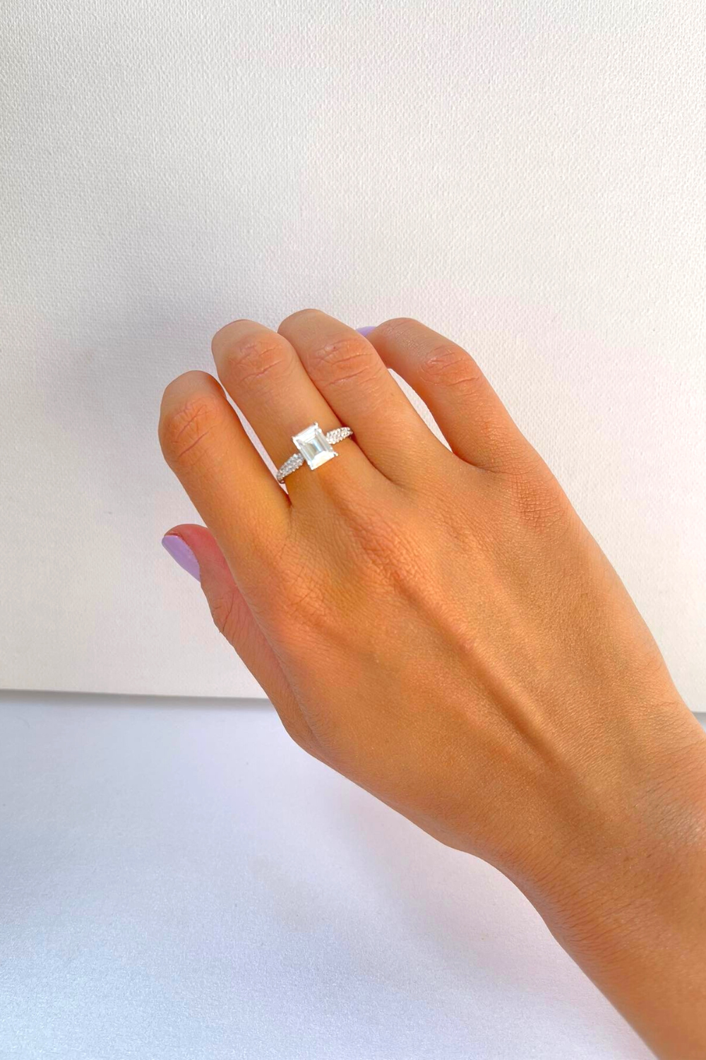 silver ring for women