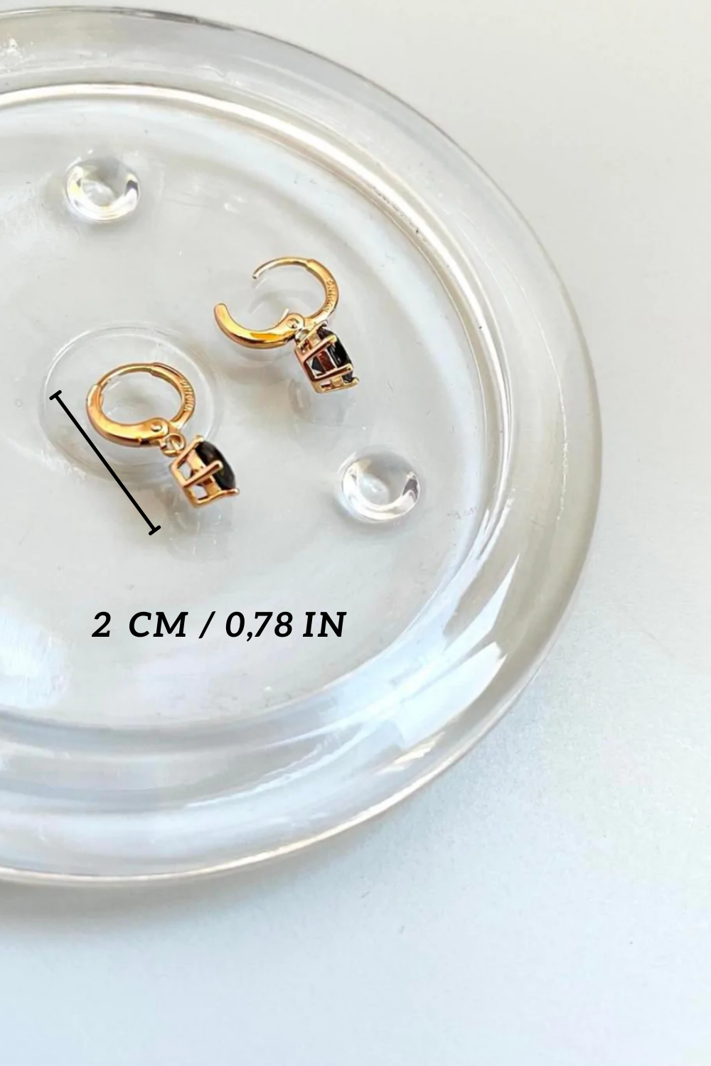 mini hoop women waterproof earrings 