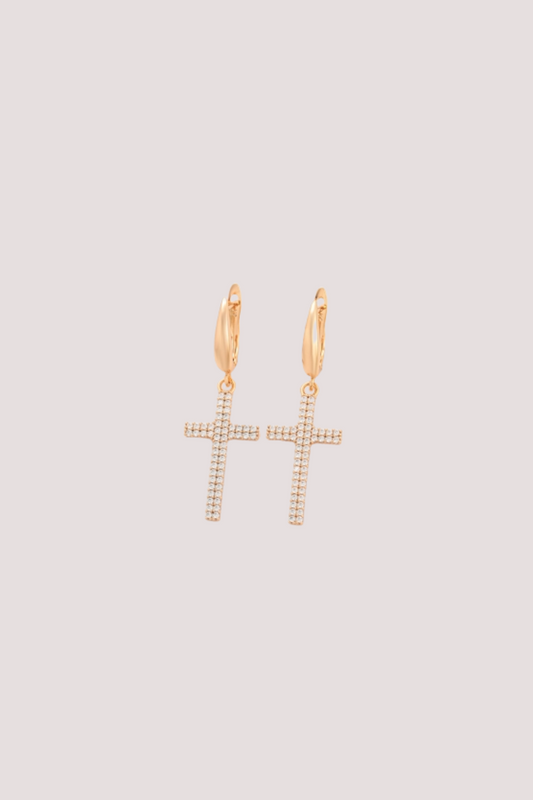 waterproof gold-plated stacking earring for women